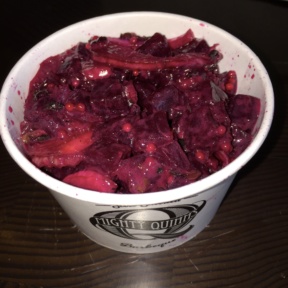 Gluten-free beets from Mighty Quinn's BBQ